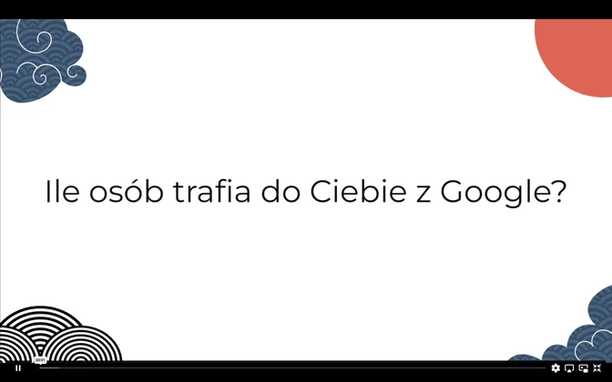 Ile osób trafia do Ciebie z Google